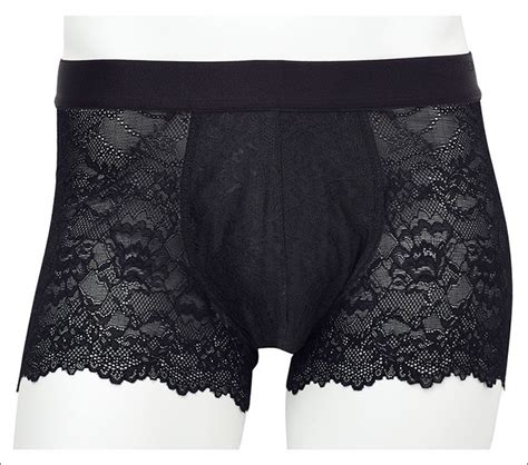 lace boxer shorts for men.